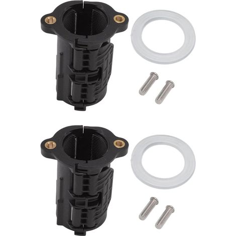 Collier de serrage à base fixe avec écrou pour robinet, fileté (1/5)