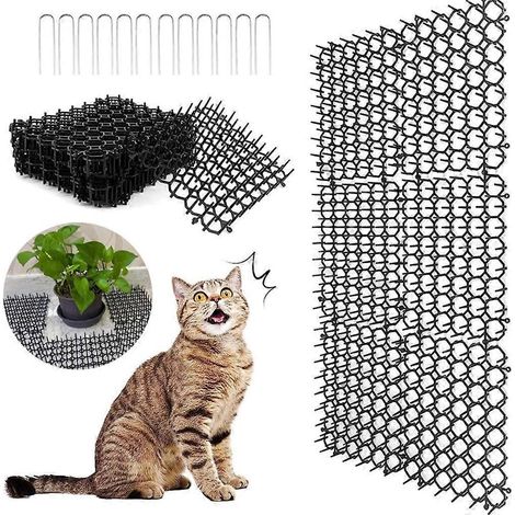 Tapis anti-insectes pour chats, tapis anti-creusement, tapis répulsif pour chats Cat Drive StingPad - 1 pièce (1/4)