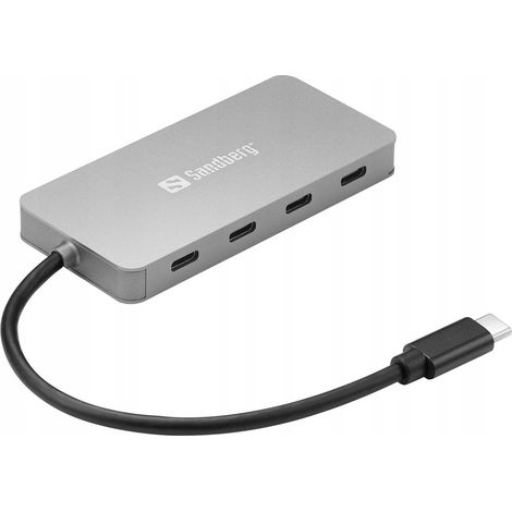 Sandberg USB-C auf 4 x USB-C Hub, 136-41 (1/2)