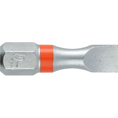 1/4" Embouts fente TORSIONpower, 25 mm, 6 mm (1/2)