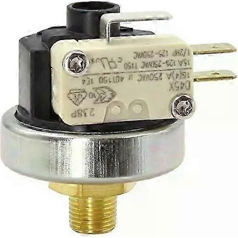 Pressostat compatible, réglage de pression : 35 bar, interface laiton NPT 1/4, accessoires pour chaudières (1/5)