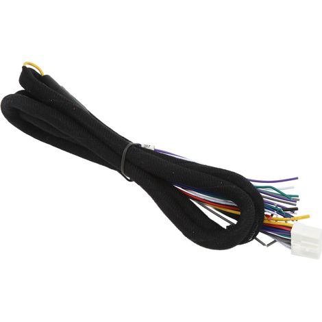 Kit de câblage pour amplificateur DSP 12V 15A, transmission stable, connecteur radio HIFI universel pour voiture (1/5)