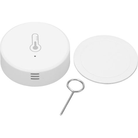 Ortviai Capteur intelligent de température et d'humidité sans fil Zigbee – Précis ±0,3°C / ±3% RH, batterie intégrée (1/3)