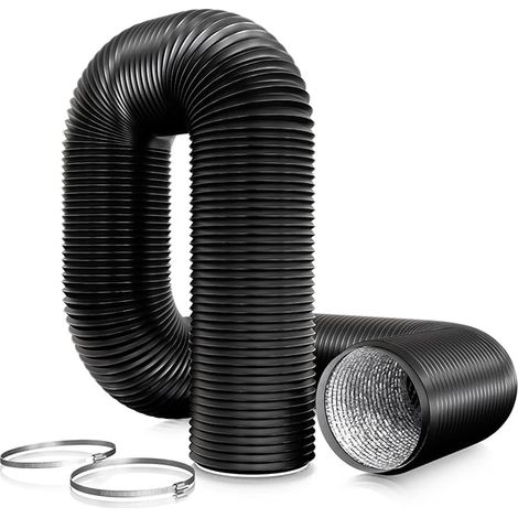 Aygrochy 120mm PVC Ventilation Hose for Extractor Hood, Exhaust Hose for Air Extractor, Tubular Fan (6m Length) (1/5)