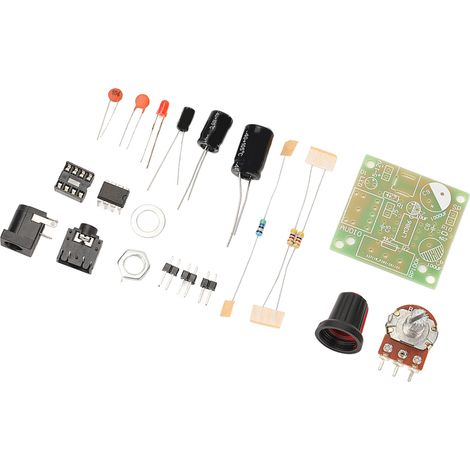 LM386 Audioverstärker-Bausatz, superkleines, intelligentes Elektronik-DIY-Modul, FR4-A-Leiterplatte, 3–12 V (1/5)