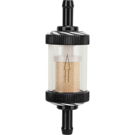 Motorrad-Kraftstofffilter – Hitzebeständiges ABS, 6 mm, schwarz (1/5)