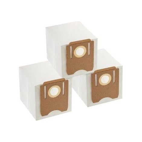 Midea S8+ sacs à poussière transparents pack de trois
