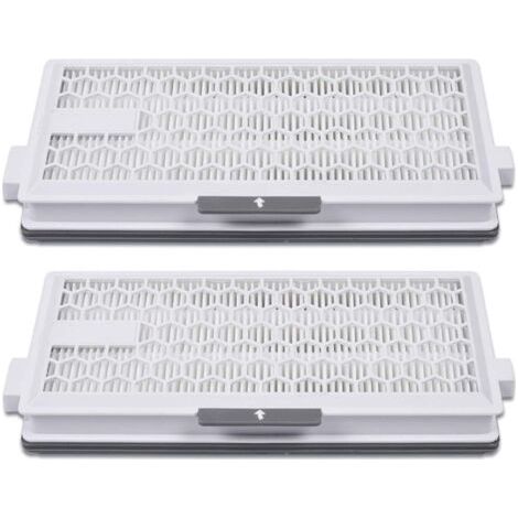 Pour Filtre Aspirateur Air Clean Plus 50 pour Miele Complete C3 Powerline S8340 Filtre d'aspirateur, Air Clean SF-HA 50 pour Complete C2 C3, lot de 2