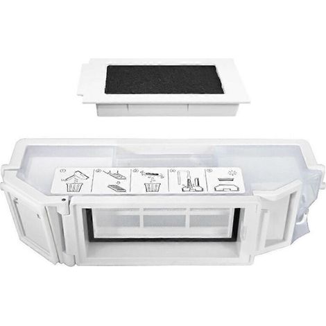 Bac à poussière avec filtre pour aspirateur robot Ecovacs T30 Pro Omni / T30 OMNI - Accessoires pour bac à poussière de rechange (1/5)