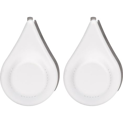 Zigbee Lot de 2 capteurs de Fuite d'eau avec détection de Gouttes Alarme 120 DB Notifications d'application activées Lorsque Vous travaillez avec Home Assistant et Hub Zigbee Compatible (1/5)