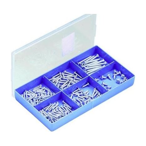 Surtido de tornillos no name 804428 200 piezas ordenadas DIN 7983