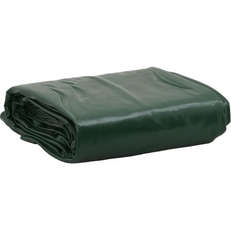 Bâche verte 1,5 x 2 m 650 g/m²