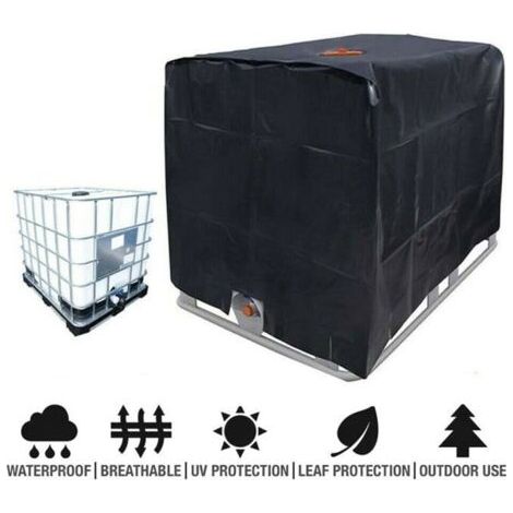 Schutzkoffer für IBC-Container mit Reißverschluss, Staubschutzhülle, wasser- und UV-beständig, 1000 l (1/5)