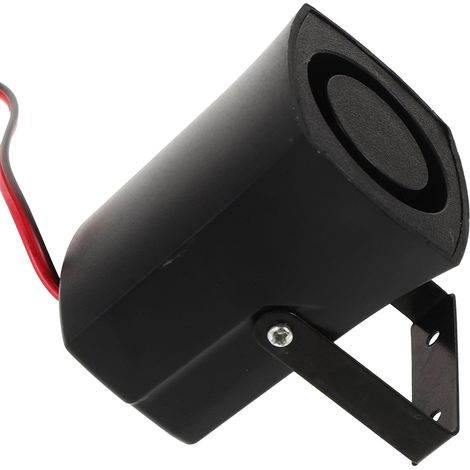 Sirène D'alarme de Recul pour Voiture 12v Compatible, Avertisseur Sonore Noir en Plastique pour Sécurité et Installation Facile en Marche Arrière (1/5)