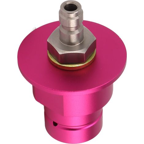 Adaptateur CO2 8 mm, connexion rapide et facile, pour machine à eau gazeuse, accessoires de remplissage de valve, violet