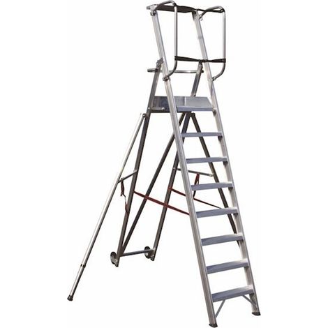 PROVOST - Plateforme roulante individuelle repliable 8 marches - Provost