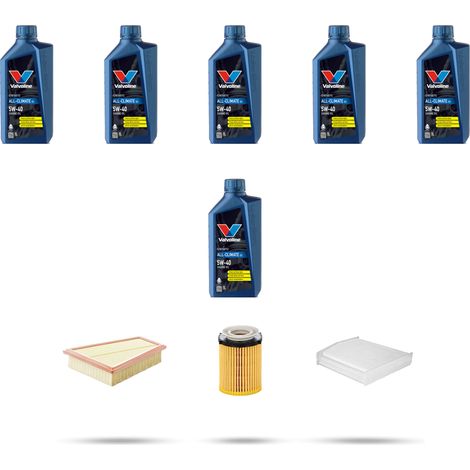Kit tagliando 3 FILTRI e 6L OLIO compatibile con Infiniti Q30 2.0 155kw dal 2015 (1/5)