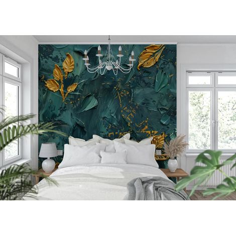 Papier Peint Art & Déco - Relief Doré - 150 x 250 cm (1/2)