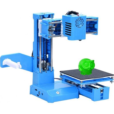 Imprimante 3D EasyThreed Mini – 100x100x100mm, plateau amovible, impression 1 clic, débutant, domestique (1/5)