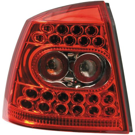 Coppia fanali posteriori LED - compatibile per Opel Astra G (2/98-3/04) - Rosso