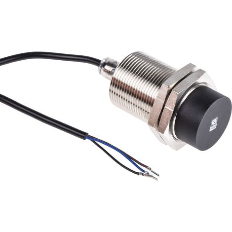 Capteur de proximité, RS PRO, M30 x 1,5, 10 30 V c.c., PNP, normalement ouvert, 38 mm ( Prix pour 1 ) (1/4)