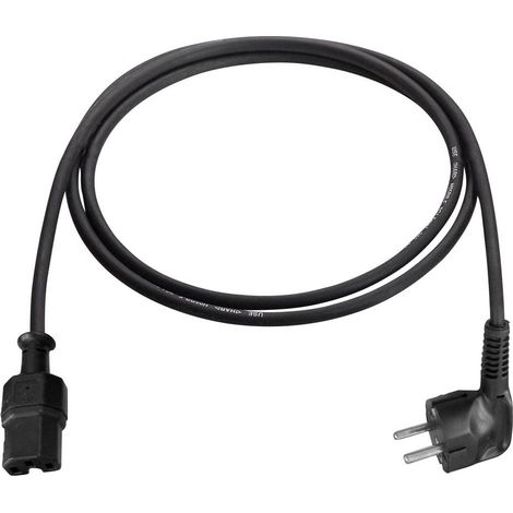 Cavo per Alimentazione AS Schwabe 70873 Nero 2.00 m (1/2)