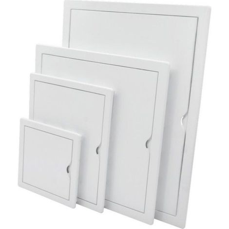 Porte De Révision - 300x400 mm - ABS - Pour Systèmes De Ventilation Et Chauffage - 1 Pièce