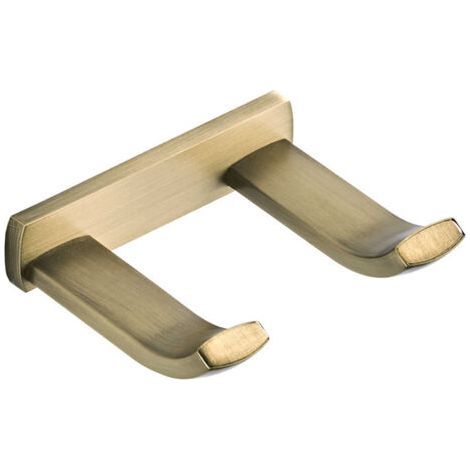 Brass Hair Dryer Wall Mount, Ideal for Bathroom (Antique Bronze) (1/5)