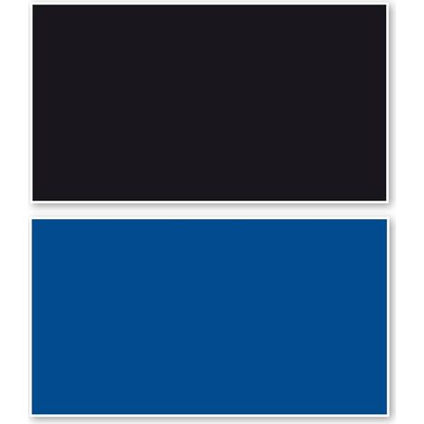 Sfondo doppio nero e blu blister 45x100 cm
