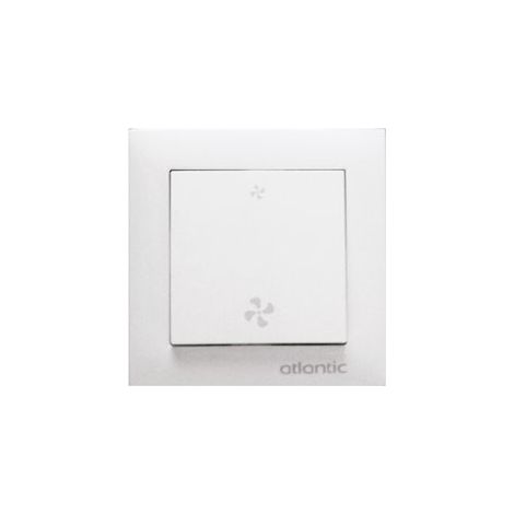 Atlantic – Bouton poussoir universel VMC pour bouches électriques et à pile – Mode de pose électricité – 420931