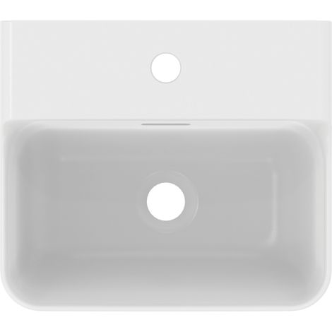 Ideal Standard Conca Lave-mains, 1 trou pour robinet, poli, (1/2)