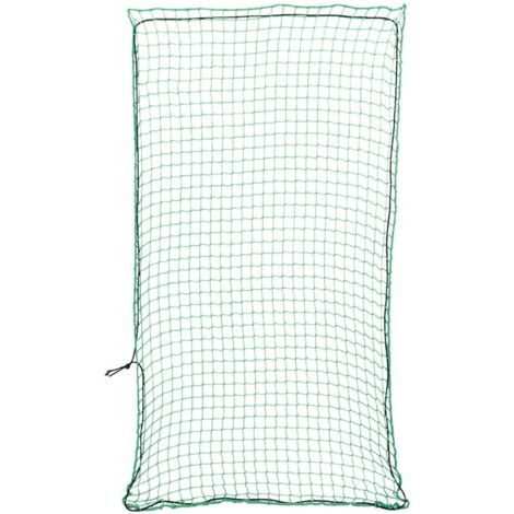 Sangle de fixation pour remorque verte avec élastique, 7 × 3,5 m, en polypropylène