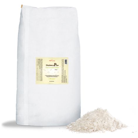 Tierra de diatomeas para ayudar a mantener el gallinero libre de parásitos - Producto Natural - Saco de 20kg