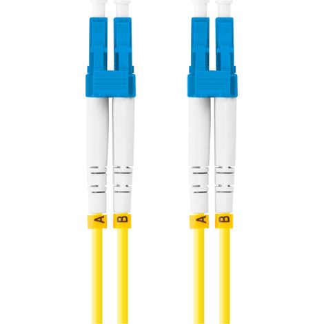 FO-LULU-SD11-0020-YE cable de fibra optica 2 m LC G.657.A1 Amarillo (1/5)