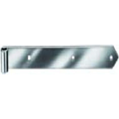 INOX TEC - 1 BANDELLA ZINCATA PER CANCELLI 13X300X40MM