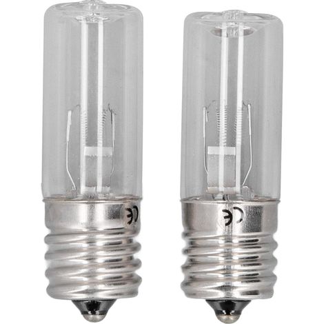 Lot de 2 lampes UV-C 10V 3W pour réfrigérateur et placard, désodorisantes et anti-acariens. (1/5)