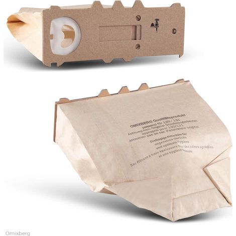 Lot 10 sacs aspirateur Kobold VK130 VK131, sacs poussière haute filtration durable (1/5)
