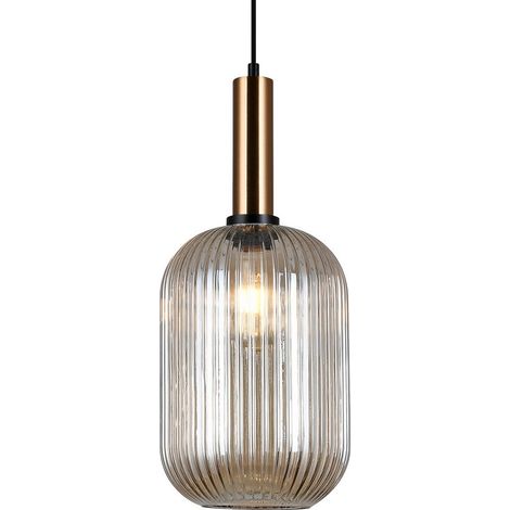 Italux Antiola lampadario moderno ottone E27 1 luce (1/2)