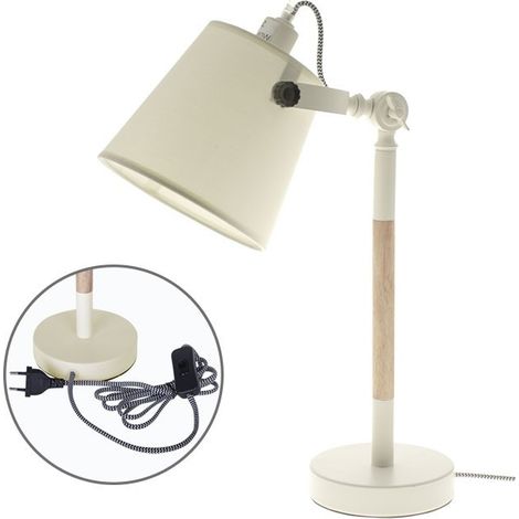 Sobremesa blanca modelo MORGANA de estilo noridco INTERLUSA