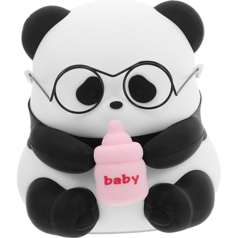 Veilleuse Panda Portable Silicone Doux Rechargeable Lampe de (1/5)