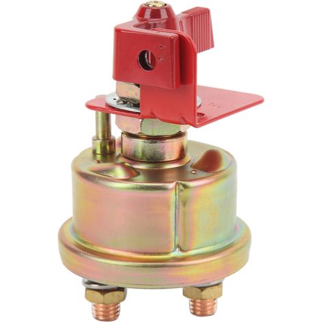 Interrupteur de déconnexion de batterie 12V-48V, coupe-circuit d'alimentation, interrupteur rotatif d'isolation pour voitures, bateaux et camping-cars (1/5)