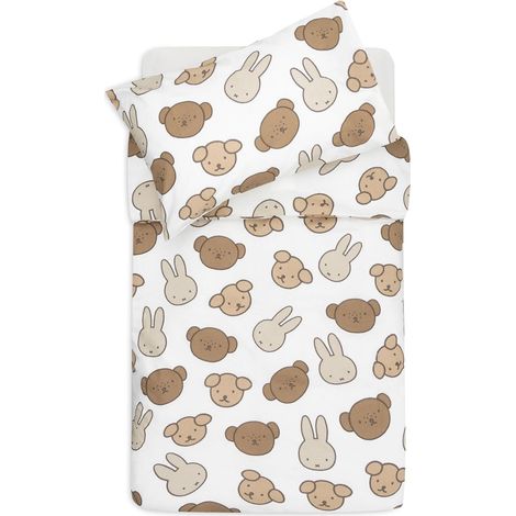 Parure de Lit Enfant - 100x140 cm - 100% Coton - Housse de Couette et Taie d’Oreiller - Set de Literie (1/4)