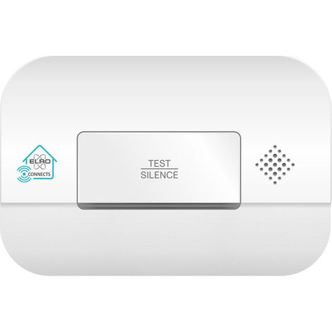 Kohlenmonoxid Melder mit Batterie 85dB Alarm f. ELRO Connects Smart Home System