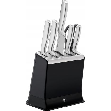 Set di coltelli Tefal EverSharp in ceppo, 5 pezzi. (1/5)