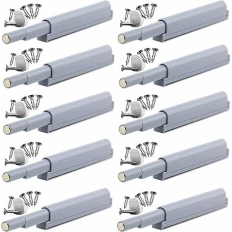 Magnetic push locks Magnetic push locks open and close the door with a simple push (10 pieces) (1/4)
