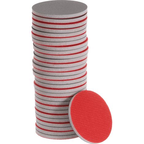 30Pcs 1500 Grains Disque de Ponçage en Éponge 3" Tampon Éponge (1/5)