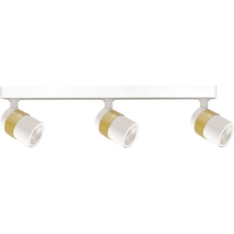 Faretto a barra Anillo 3xGU10 bianco/oro Light Prestige (1/5)