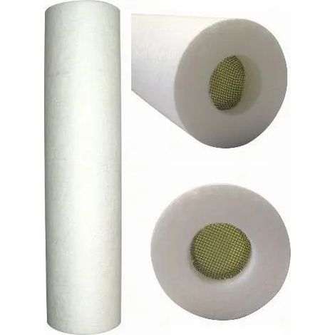 Polar – Cartouche multifonctions pour filtre sur robinet – Anti-tartre et anti-rouille – Lot de 2 cartouches sédiment avec billes de silico-phosphates