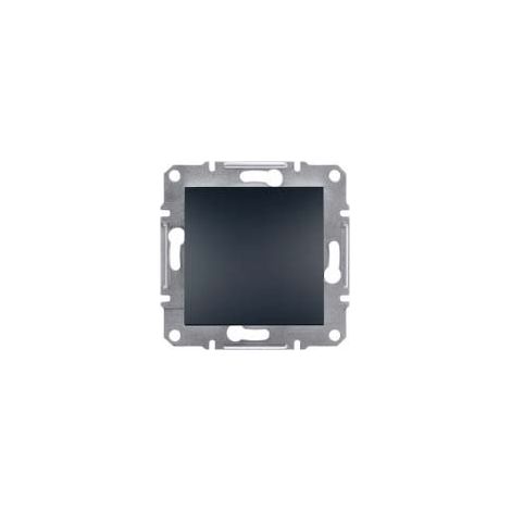 Interrupteur unipolaire Asfora sans cadre anthracite EPH0100171