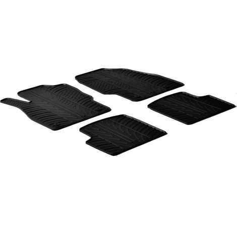 Set tappeti su misura in gomma - compatibile per Opel Corsa D 3p (09/0611/14) - Opel Corsa D 5p (09/0611/14)
